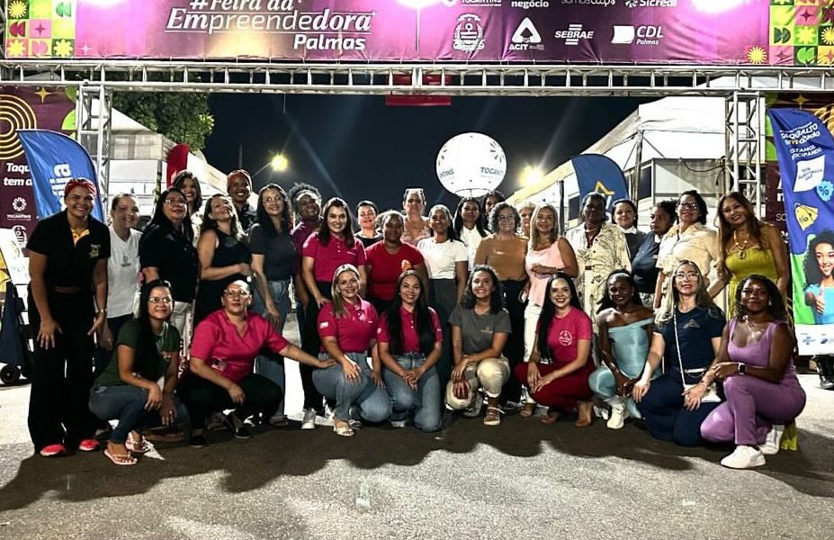 Feira da Empreendedora movimenta mais de R$ 75 mil e fortalece negócios femininos em Palmas/TO